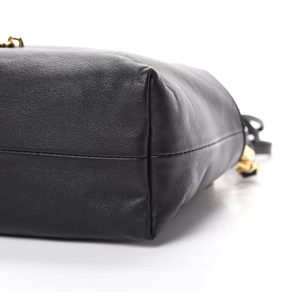 Burberry Calfskin House Check Little Crush Black 10 of 11