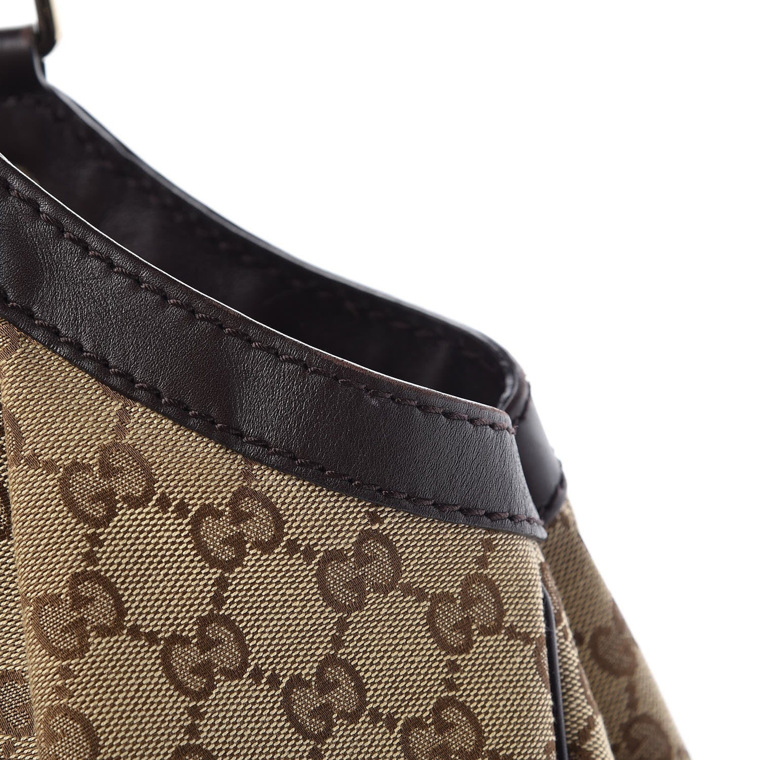 Gucci Monogram Large Sukey Tote Dark Brown 19 of 22