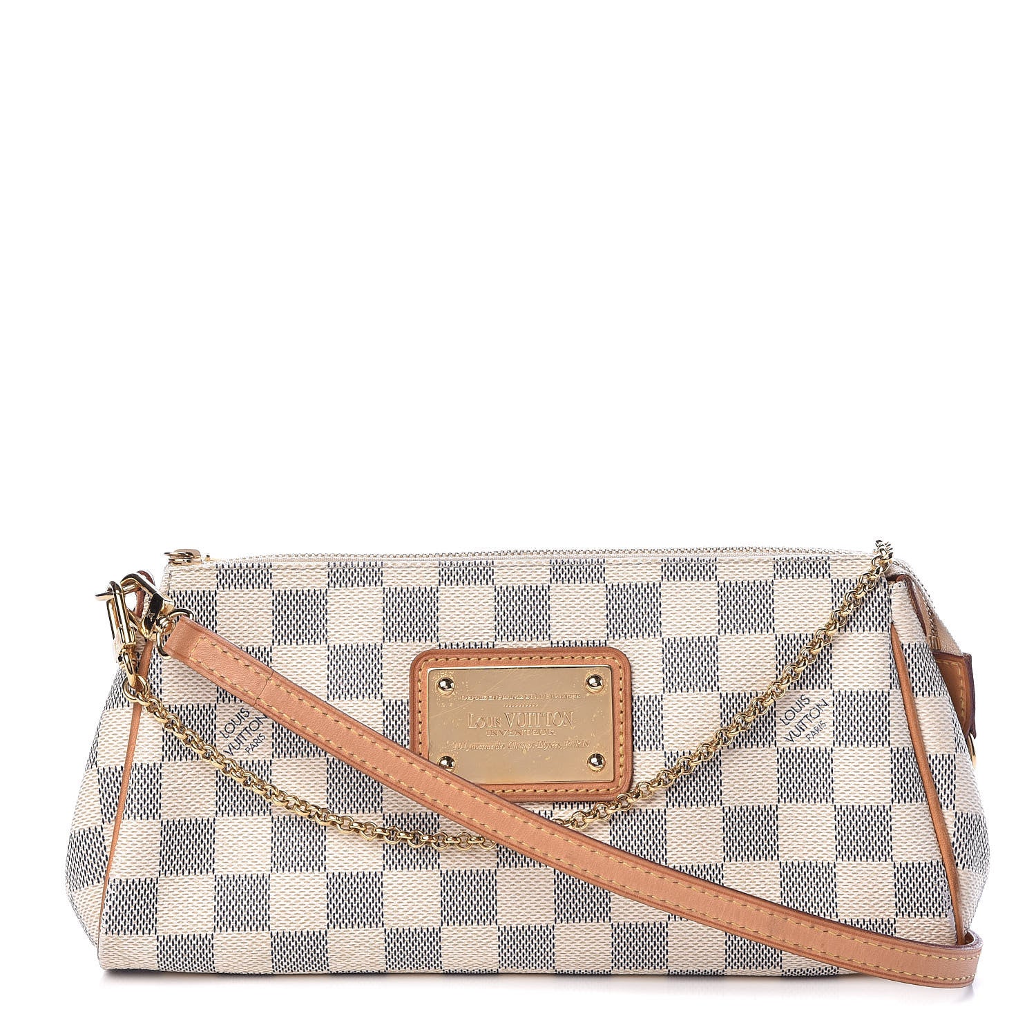 Louis Vuitton Damier Azur Eva Clutch 1 of 10