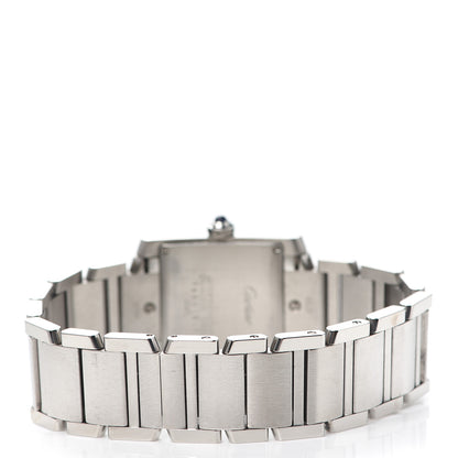 Cartier Stainless Steel 25mm Tank Francaise Quartz Watch 3 of 5