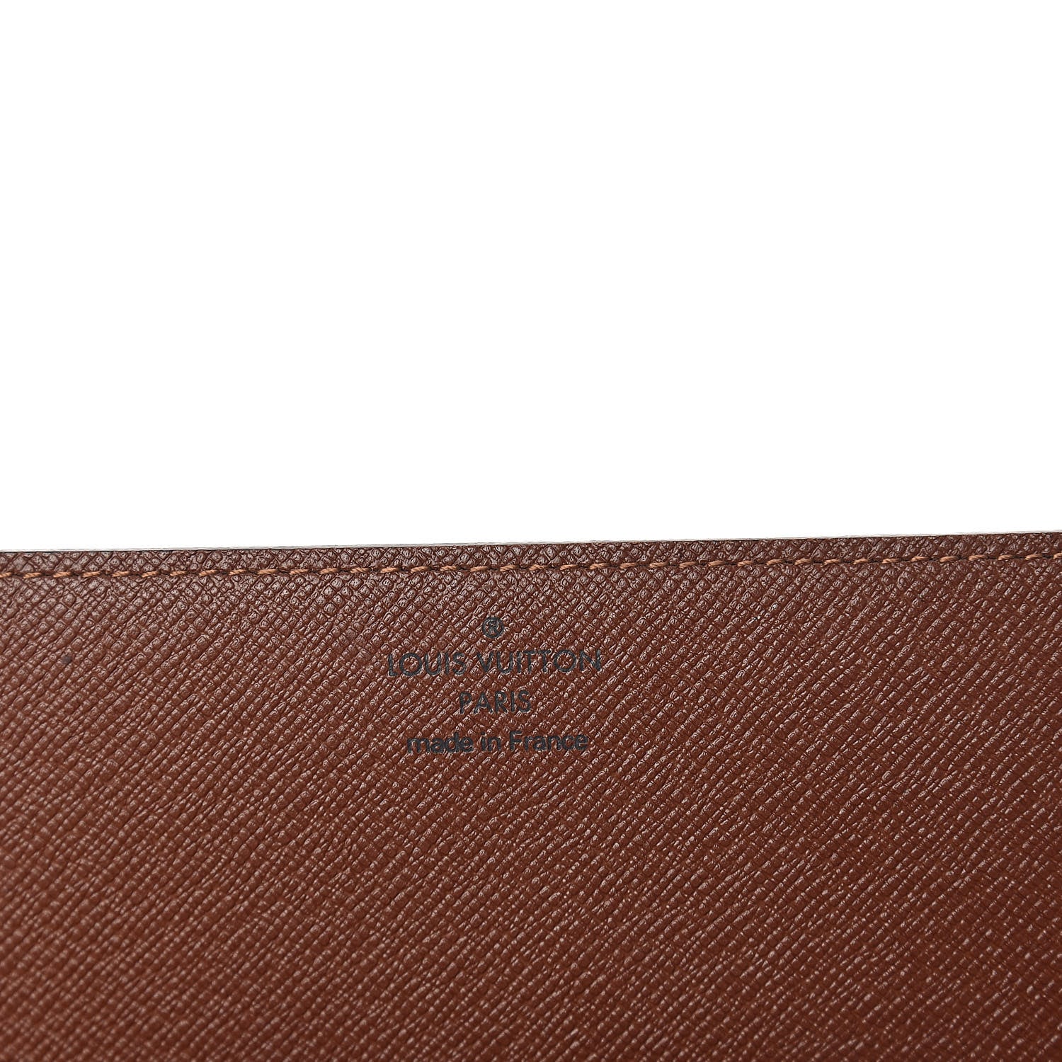 Louis Vuitton Monogram Simple Checkbook Holder Wallet 6 of 6