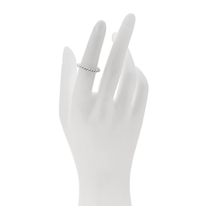 Tiffany Sterling Silver Twist Rope Ring 50 5.5 2 of 4