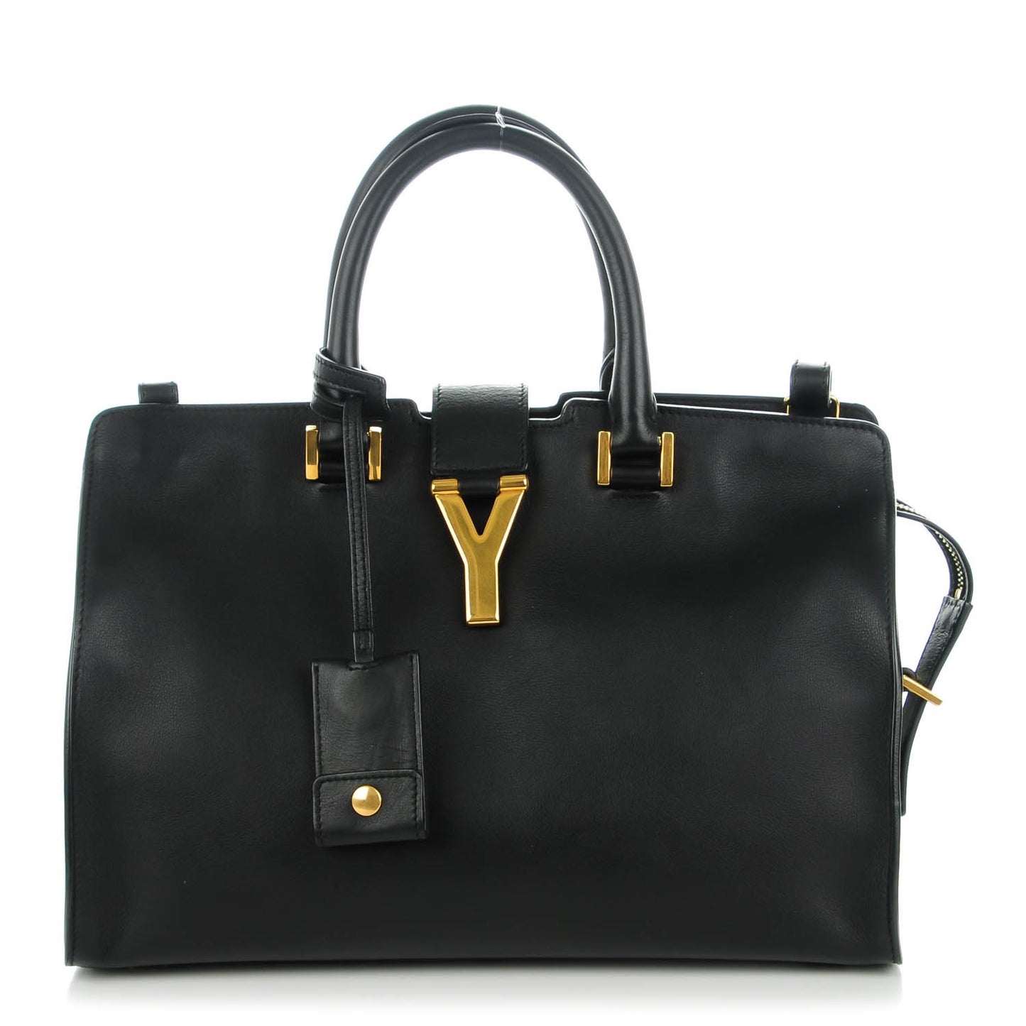 Calfskin Small Classic Y Cabas Black