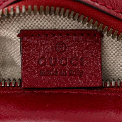 Gucci Piuma Lux Energy Mini Tifosa Basketball Shaped Shoulder Bag Romantic Cerise 6 of 10