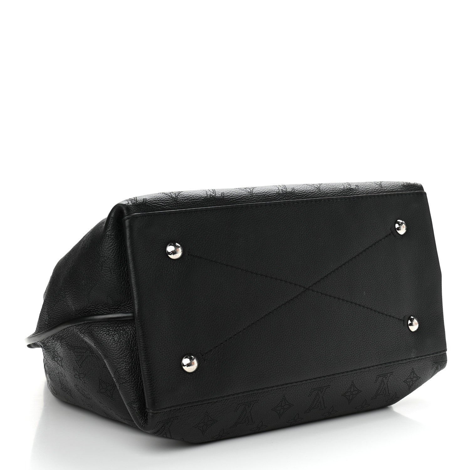 Louis Vuitton Mahina Carmel Hobo Black 4 of 12