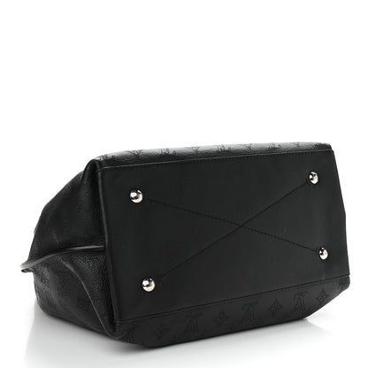 Louis Vuitton Mahina Carmel Hobo Black 4 of 12