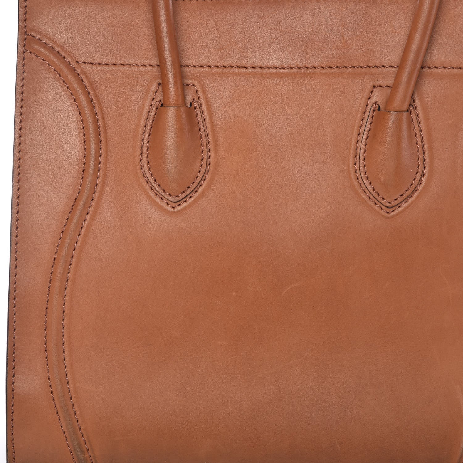 Celine Natural Calfskin Medium Phantom Luggage Tan 13 of 18