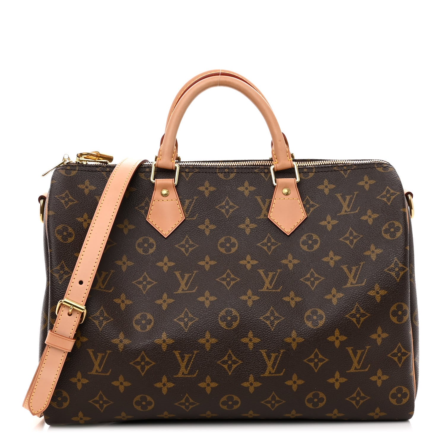 Louis Vuitton Monogram Speedy Bandouliere 35 1 of 10