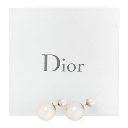 Christian Dior Pearl Mise En Dior Tribal Earrings Gold 5 of 5