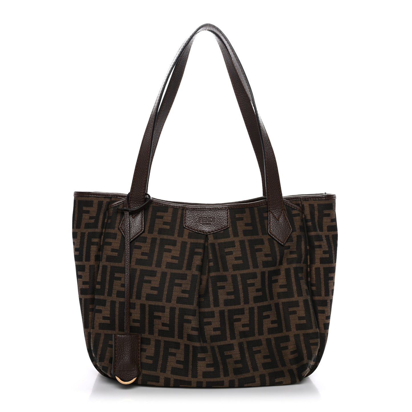 Zucca Vitello Artic Medium Shopping Tote Tobacco Castagna