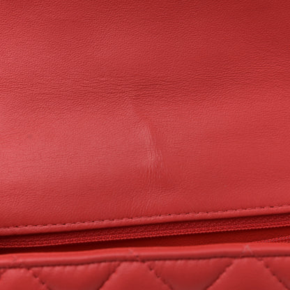 Chanel Lambskin Quilted Mini Rectangular Flap Red 12 of 12