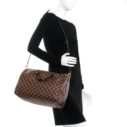 Louis Vuitton Damier Ebene Speedy Bandouliere 35 3 of 9