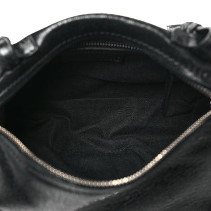 Givenchy Crinkled Patent Deerskin Mini Pandora Black 5 of 11