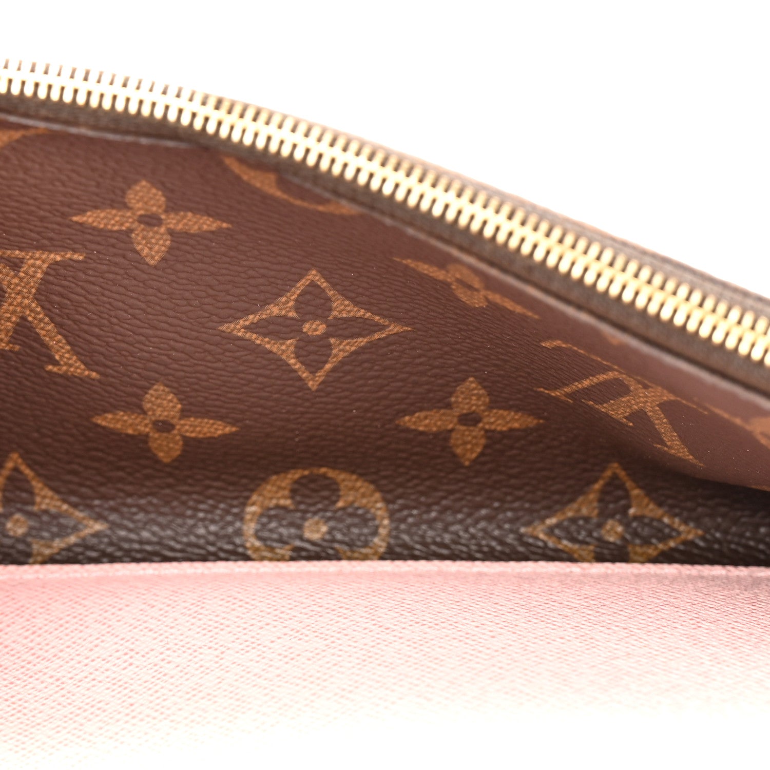 Louis Vuitton Monogram Emilie Wallet Rose Ballerine 5 of 10