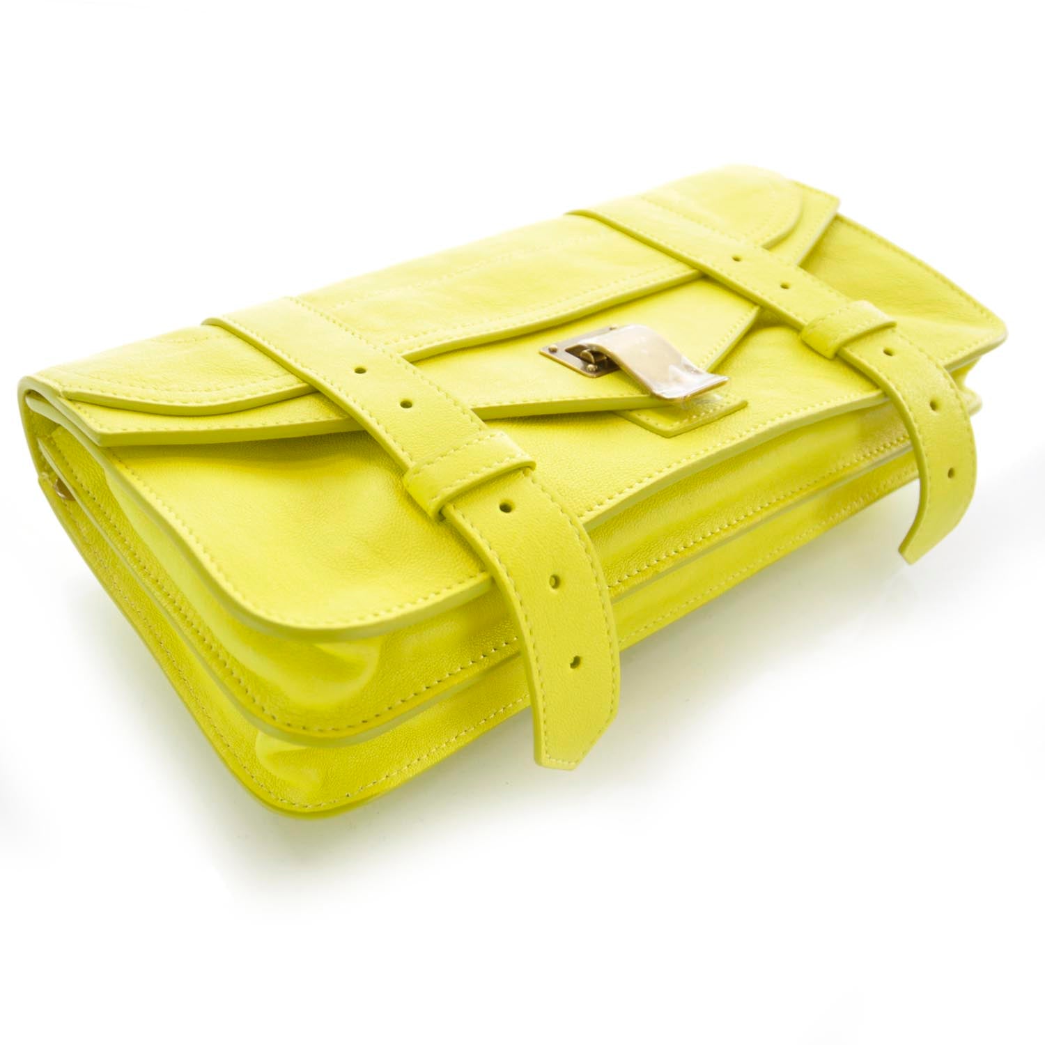 Proenza Schouler Leather PS1 Pochette Citron 3 of 8