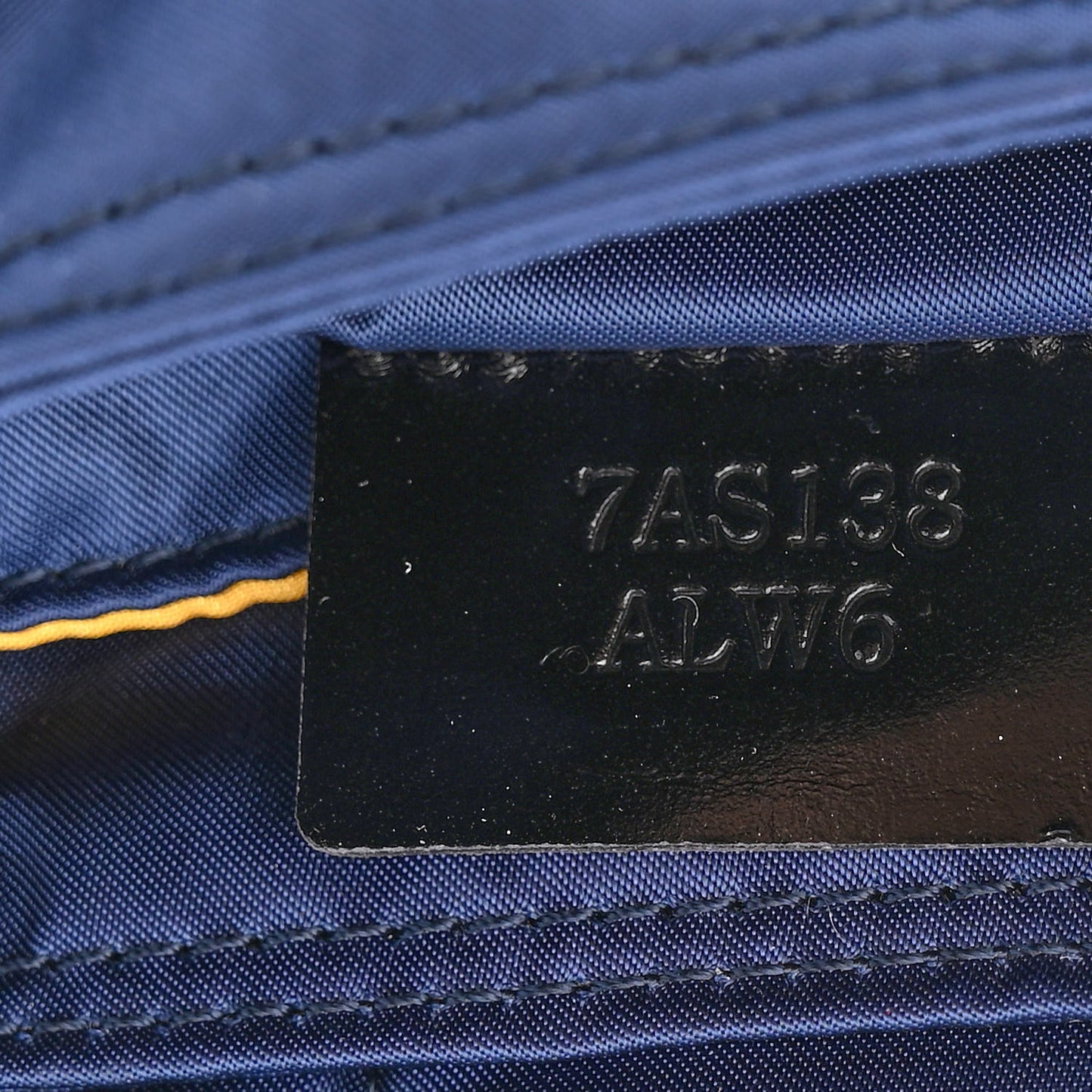 X PORTER Nylon Cuoio Roma Mini Phone Baguette Belt Bag Dark Blue