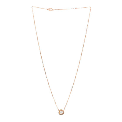 Cartier 18K Pink White Yellow Gold Diamond Trinity De Cartier Pendant Necklace 3 of 5