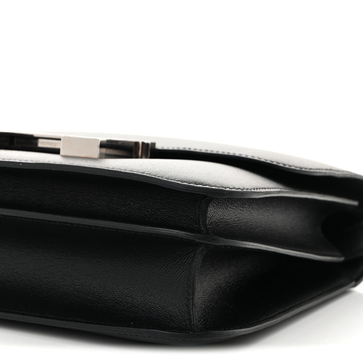Madame Calfskin Lizard Constance 24 Black Ombre