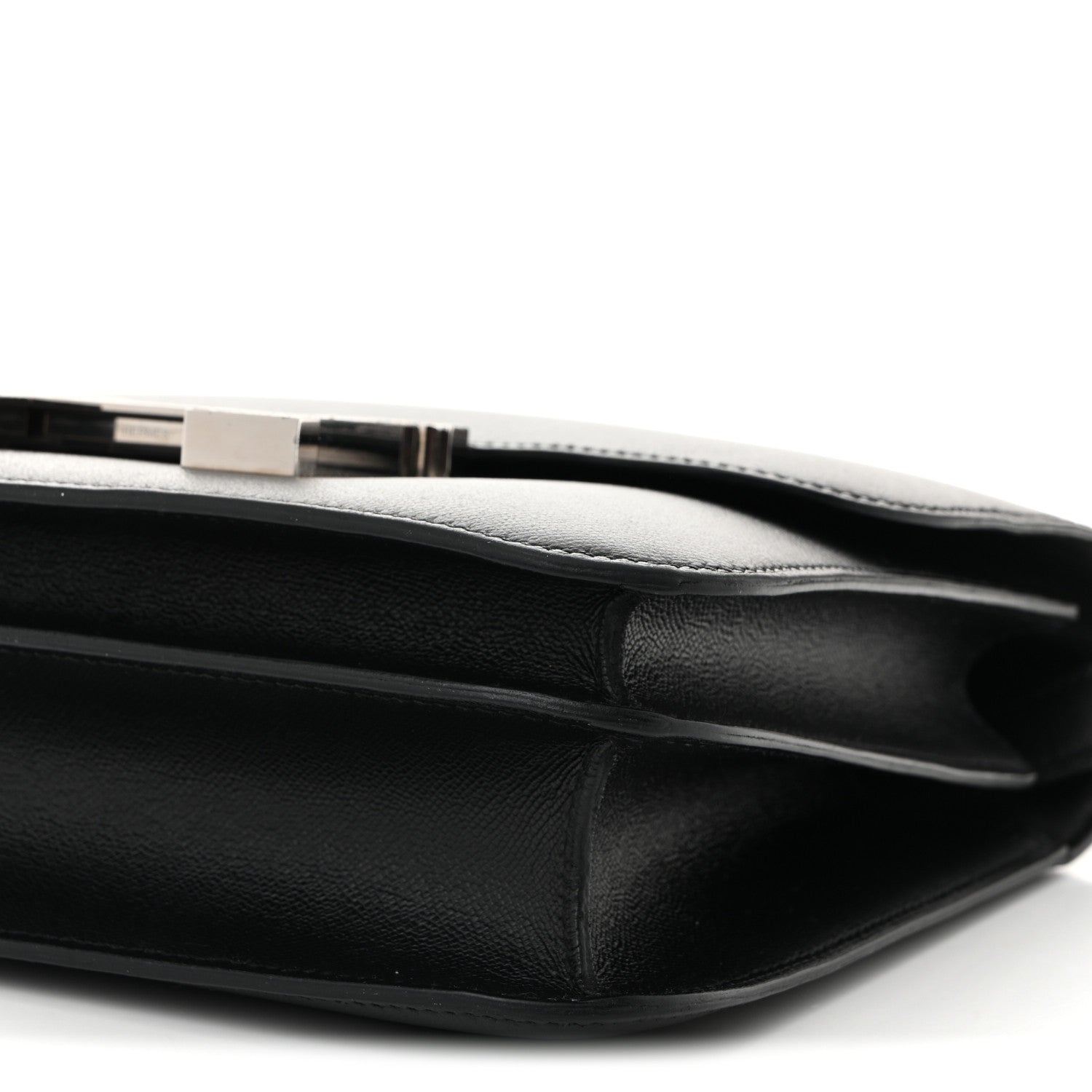 Hermes Madame Calfskin Lizard Constance 24 Black Ombre 10 of 11