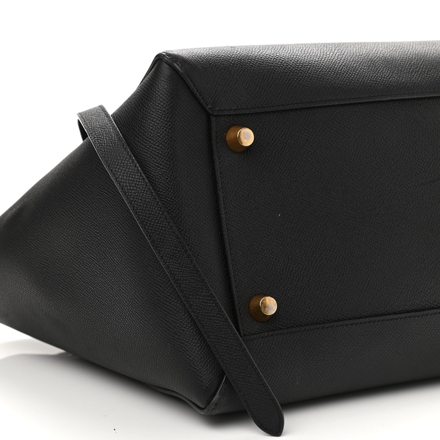 Celine Grained Calfskin Large Belt Bag Black 8 of 10