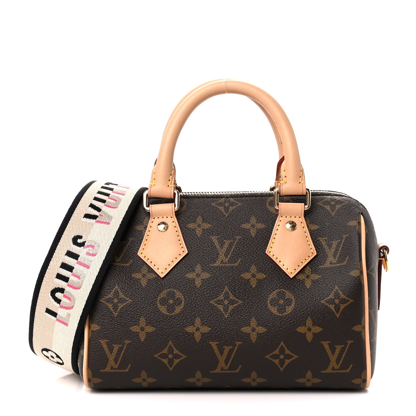 Monogram Speedy Bandouliere 20 Black