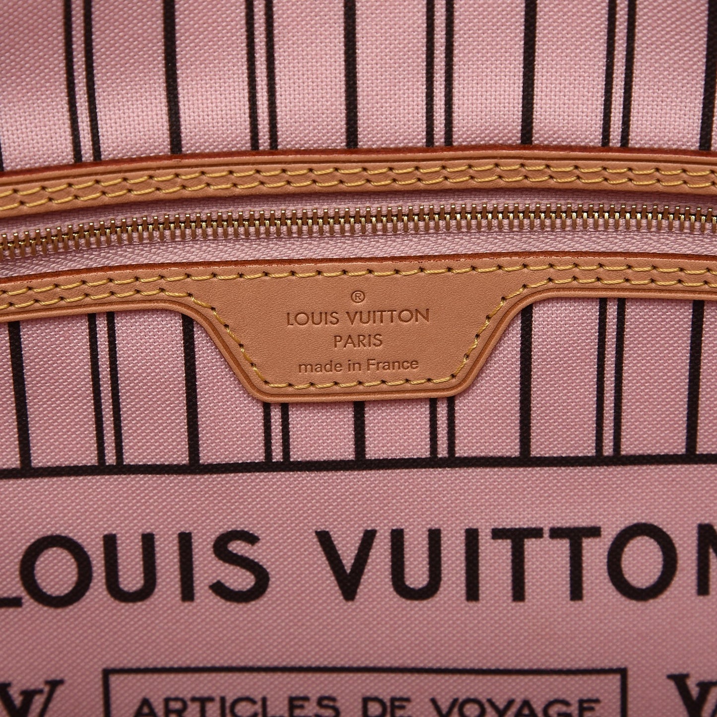 Monogram Neo Neverfull MM Rose Ballerine