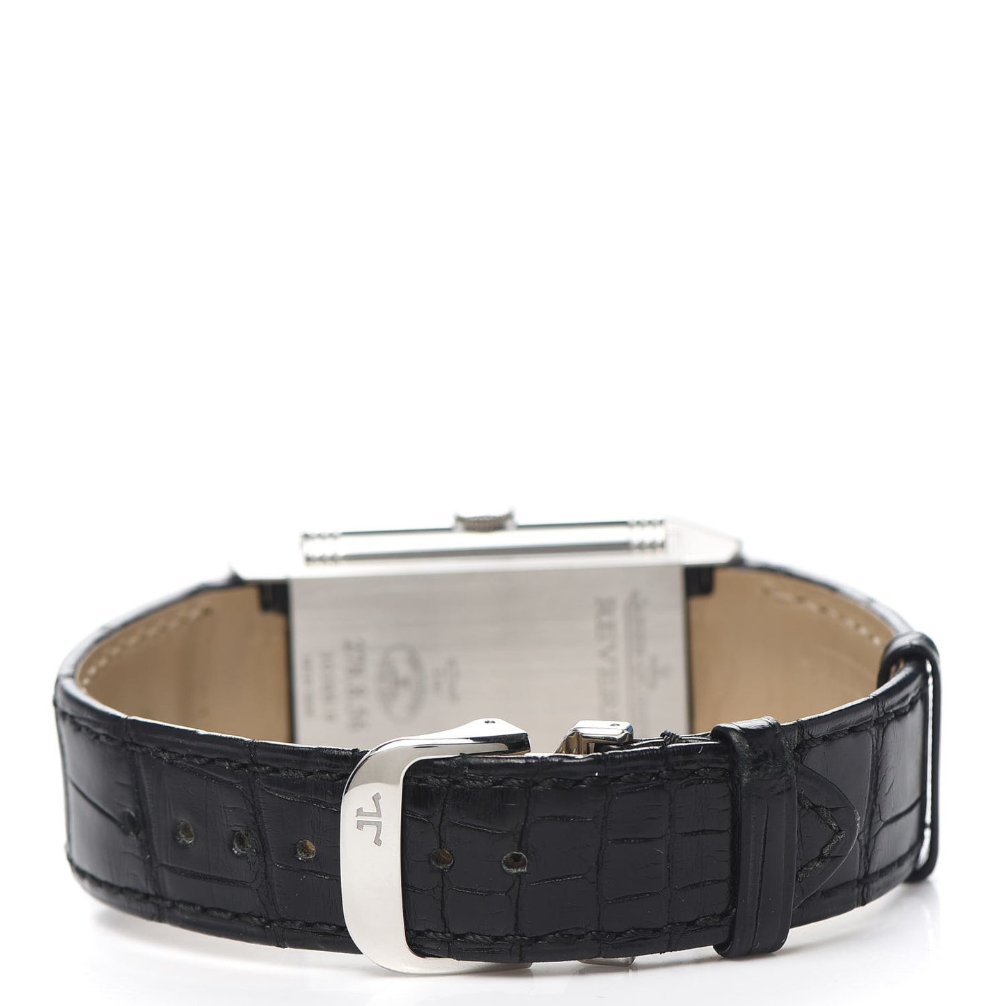 Stainless Steel Alligator 27mm Reverso Night & Day Manual Winding Watch Q3808420