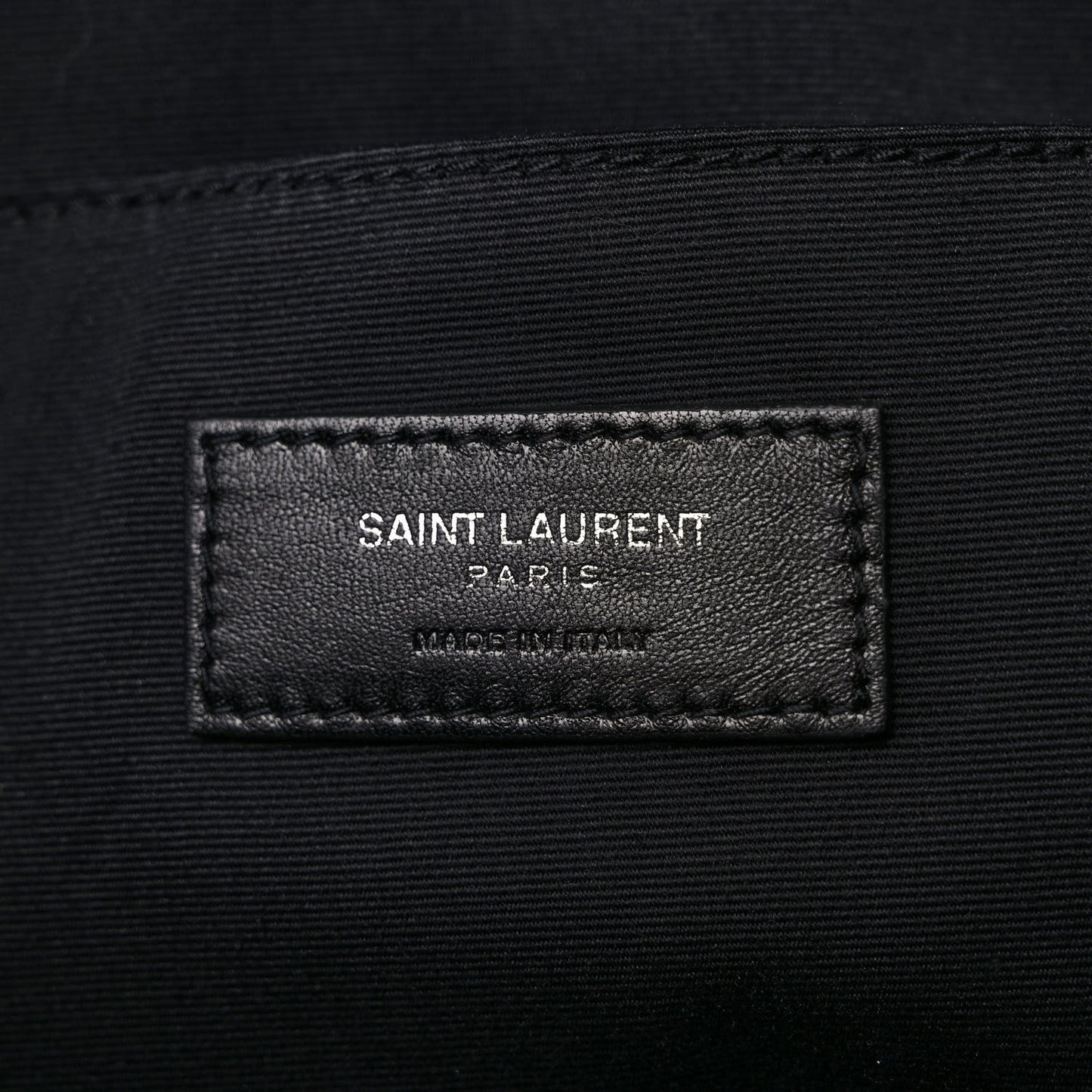 Calfskin Bold Briefcase Black
