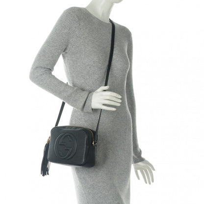 Gucci Pebbled Calfskin Small Soho Disco Bag Black 2 of 7