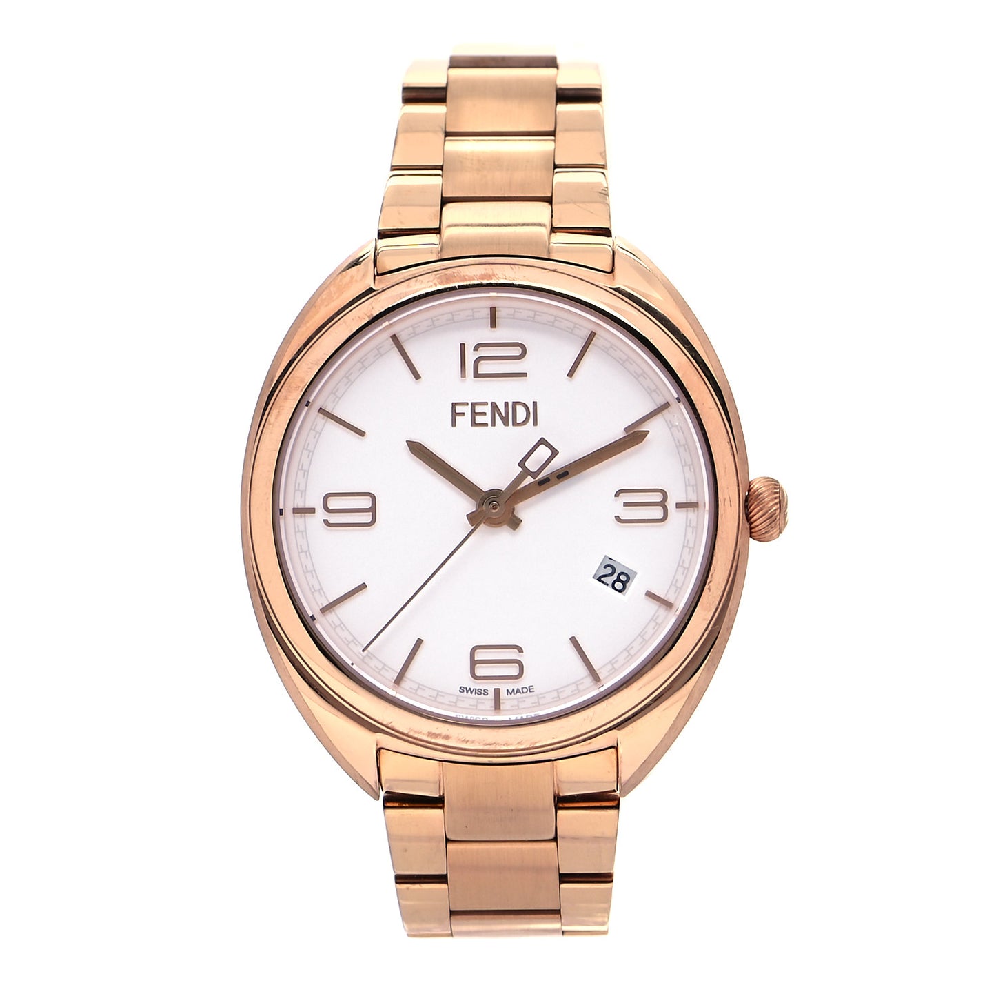 Stainless Steel 34mm Momento Date Quartz Watch