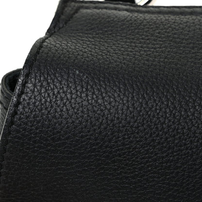Burberry Soft Grain Calfskin Baby Bridle Saddle Bag Black 12 of 13