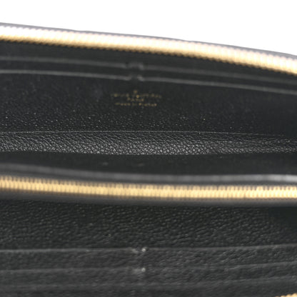 Louis Vuitton Empreinte Clemence Wallet Black 5 of 11