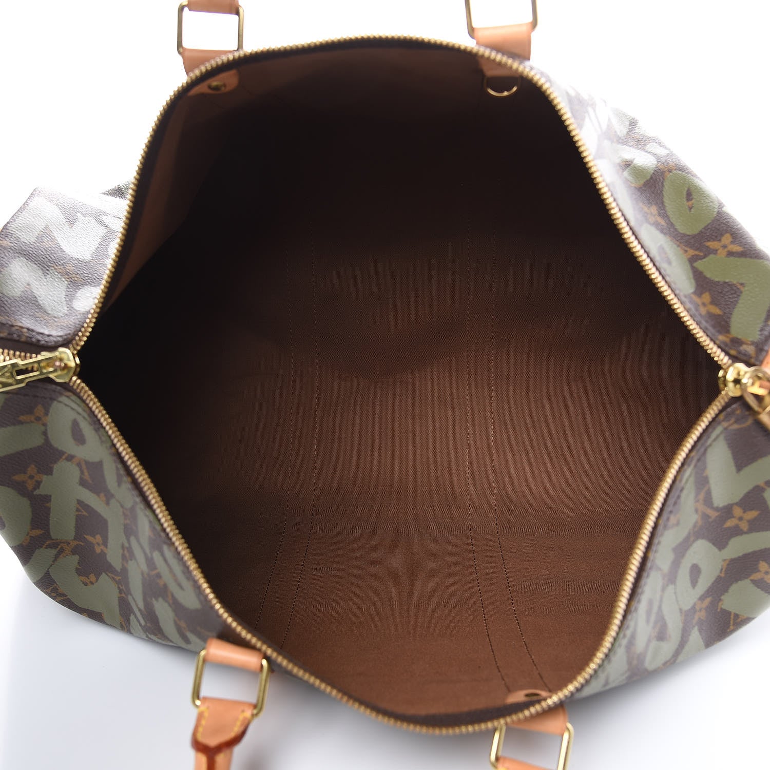 Louis Vuitton Graffiti Keepall 50 Kaki 5 of 16
