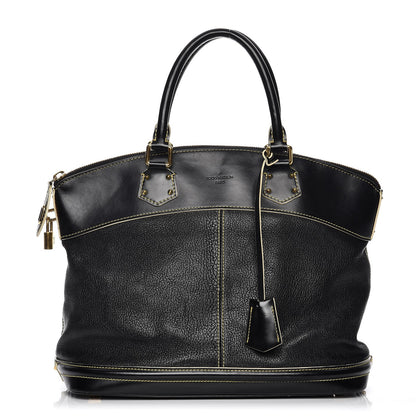 Louis Vuitton Suhali Lockit MM Black 1 of 17