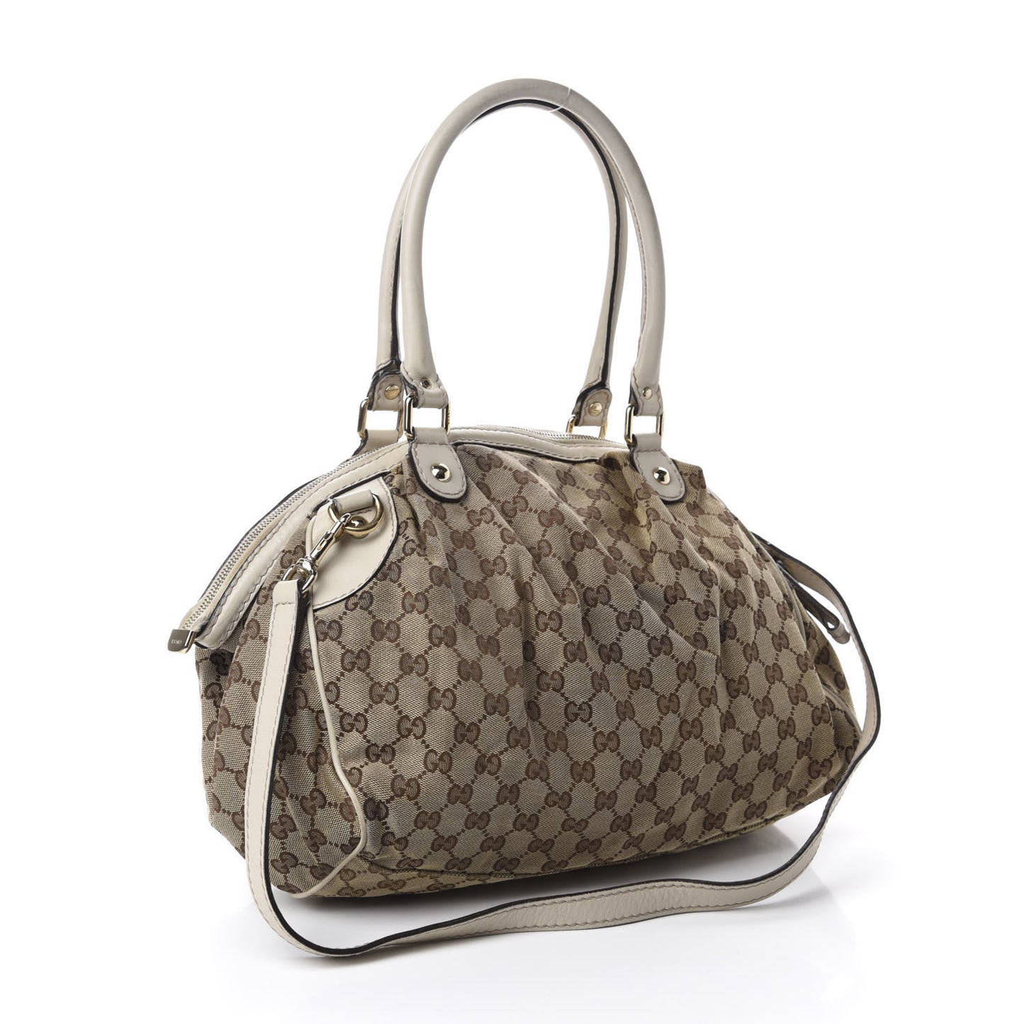 Monogram Medium Sukey Boston Off White