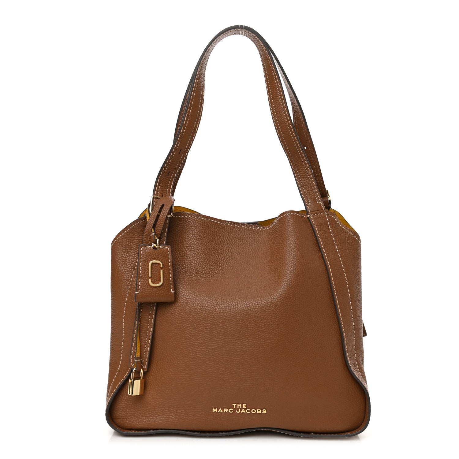 Marc Jacobs Grained Calfskin The Director Tote Brown 1 of 7