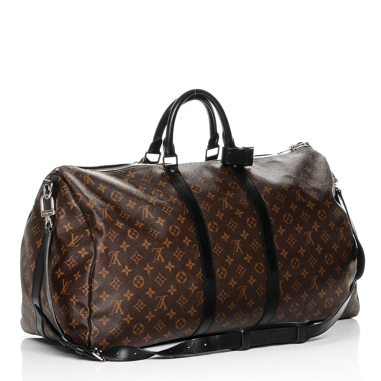 Monogram Macassar Keepall Bandouliere 55
