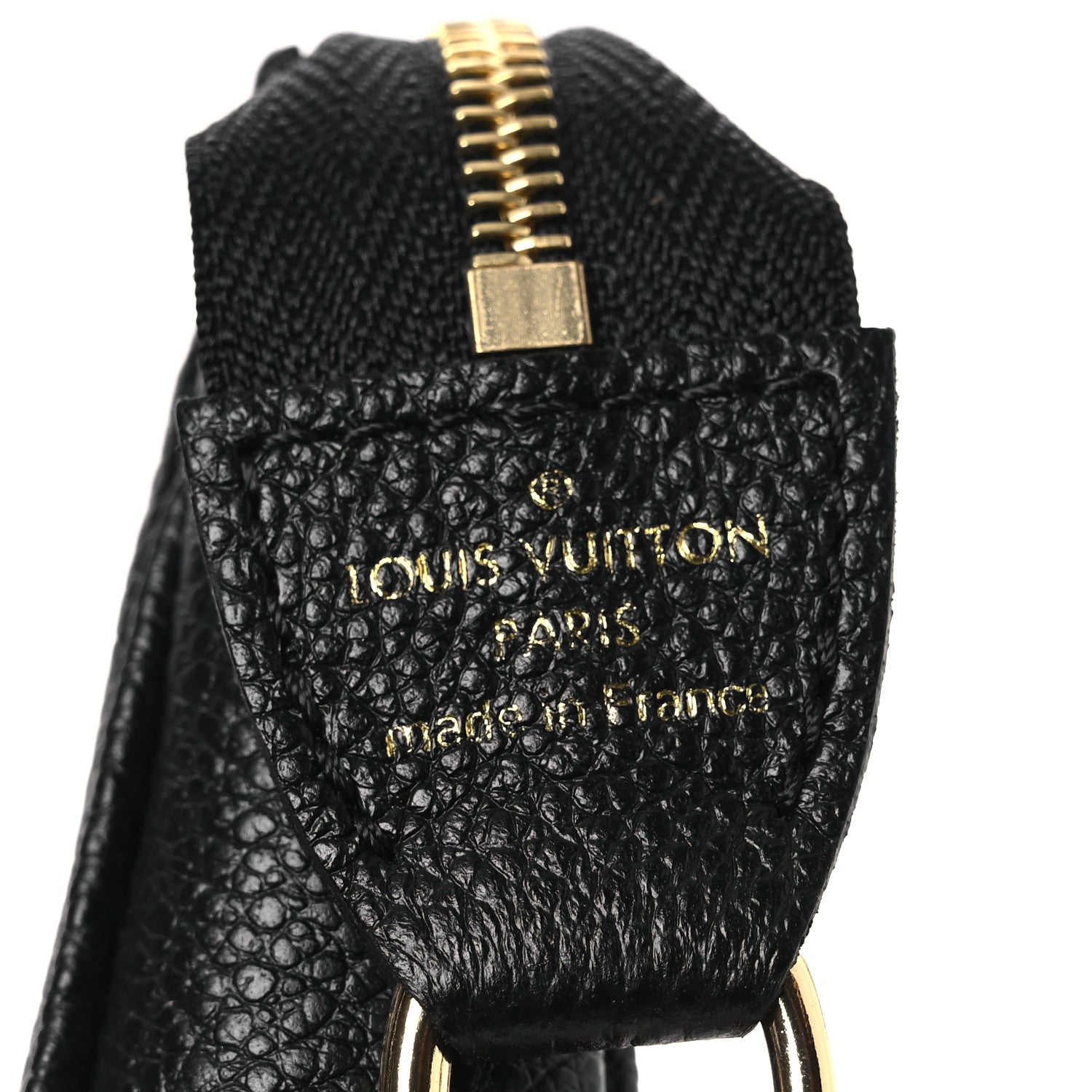 Louis Vuitton Empreinte Monogram Giant Mini Pochette Accessories Black 6 of 10