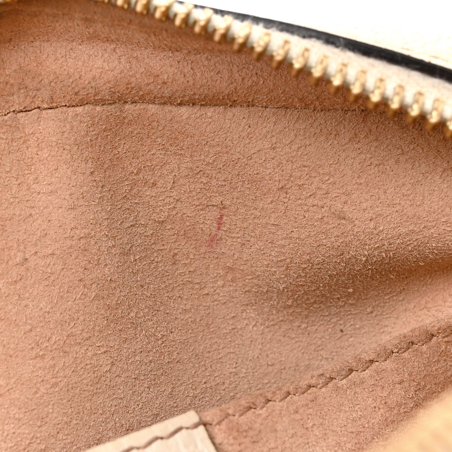 GG Supreme Monogram Textured Calfskin Web Mini Ophidia Shoulder Bag Beige Ebony Mystic White