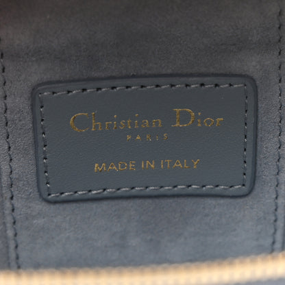 Christian Dior Lambskin Cannage Micro Lady Dior Vanity Case Cloud Blue 6 of 9