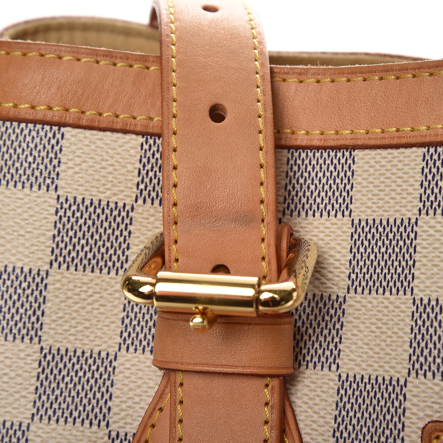 Louis Vuitton Damier Azur Hampstead MM 8 of 14