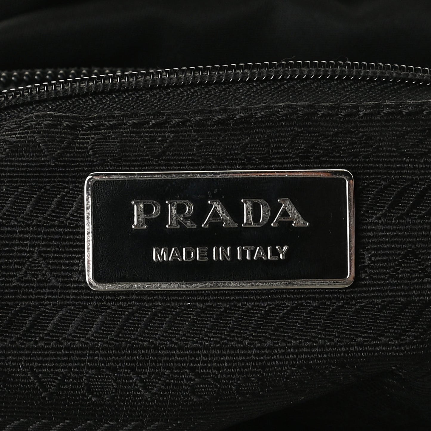 Nylon Vela Sport Messenger Bag Black
