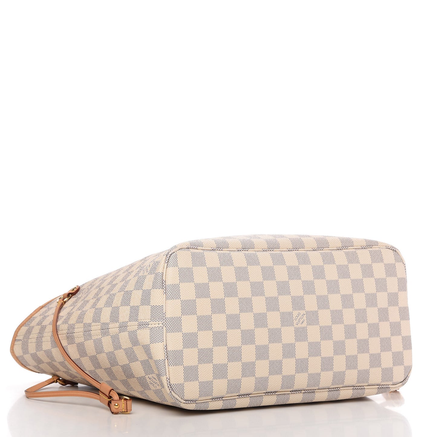 Damier Azur Neo Neverfull MM Rose Ballerine