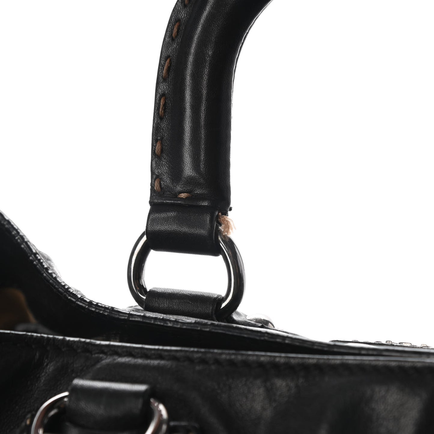 Soft Calf Satchel Black