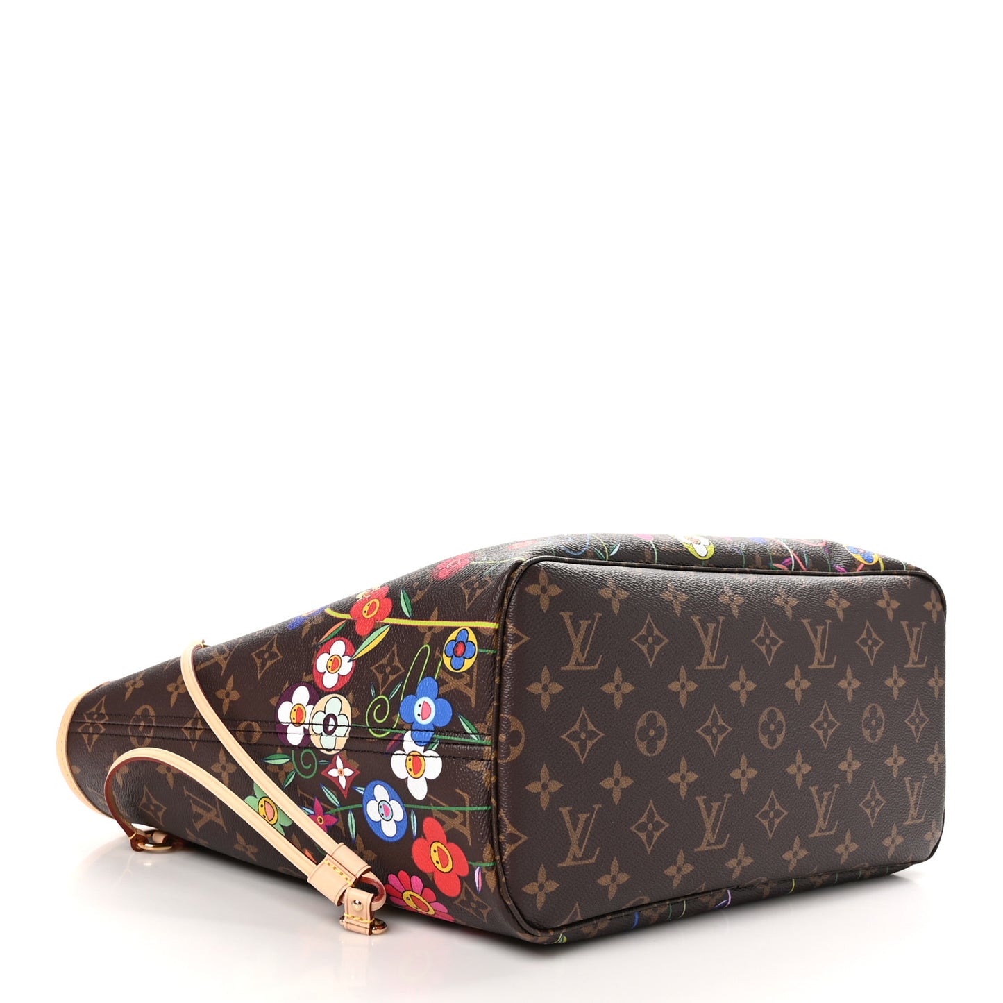 LV X TM Monogram Flowers Neverfull MM