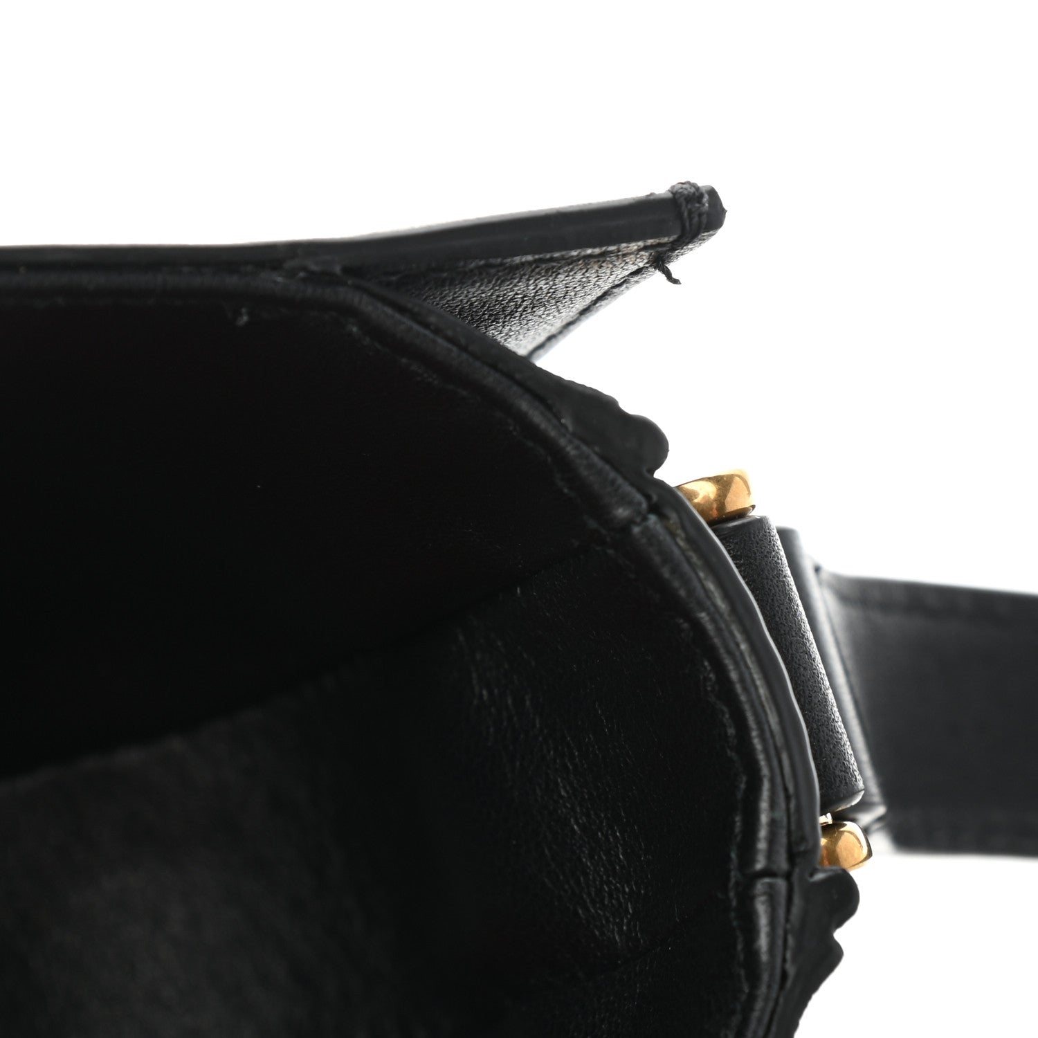 Valentino Garavani Calfskin Small Supervee Crossbody Bag Black 6 of 6