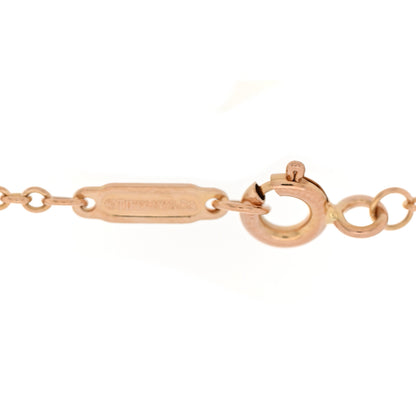 Tiffany 18K Rose Gold Diamond Atlas Pierced Bracelet 3 of 3