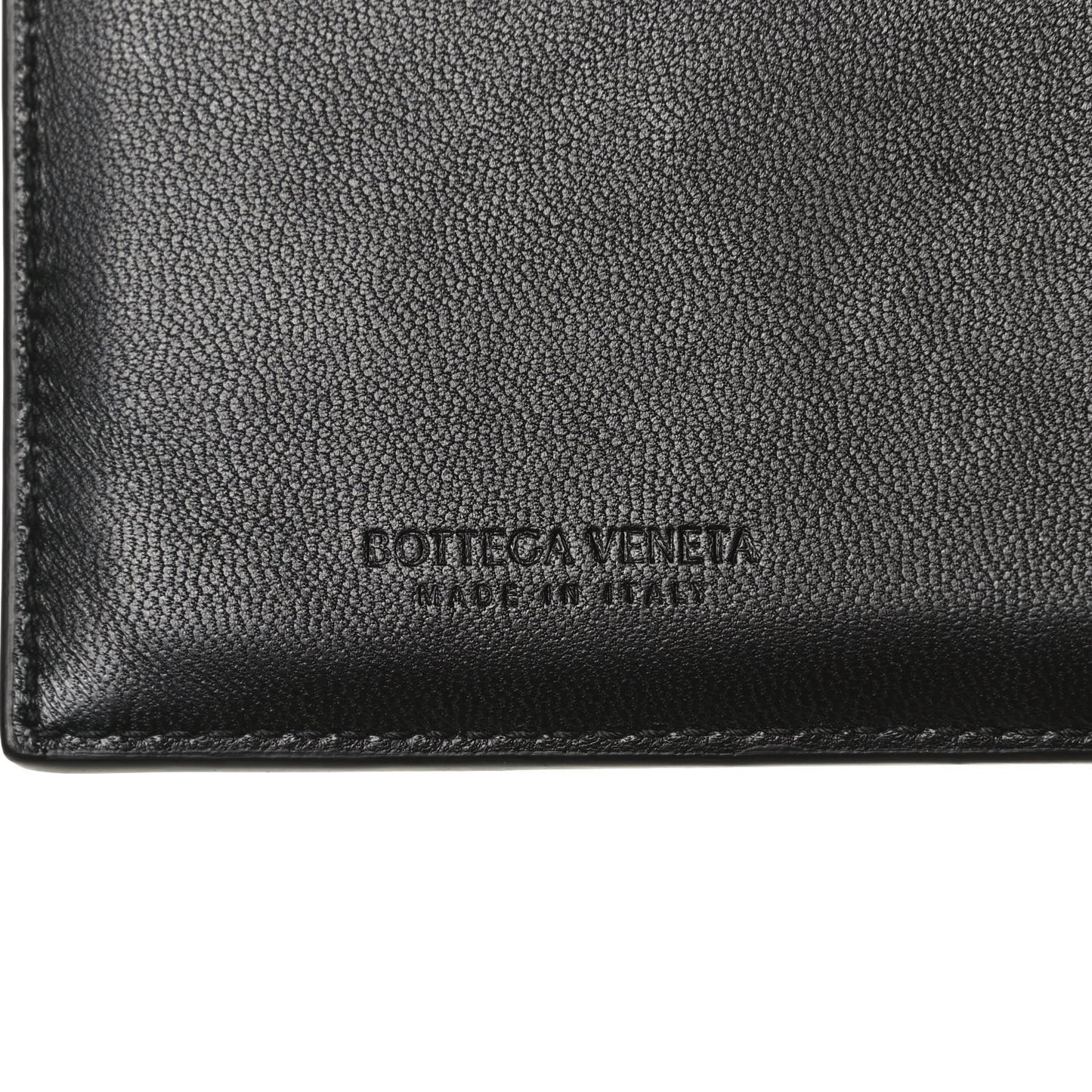 Nappa Maxi Intrecciato Card Holder Black