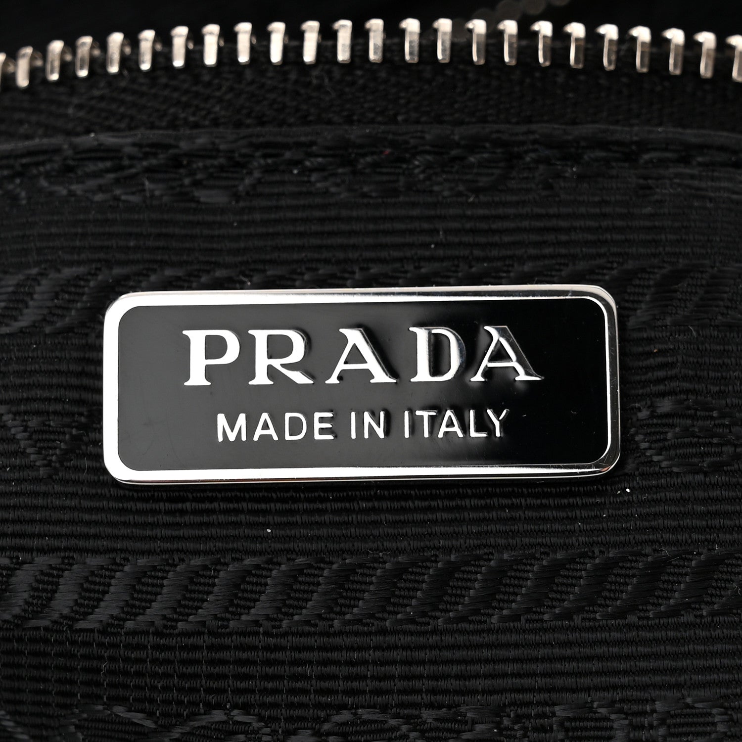 Prada Tessuto Nylon Saffiano Mini Re-Edition 2005 Bag Black 6 of 11