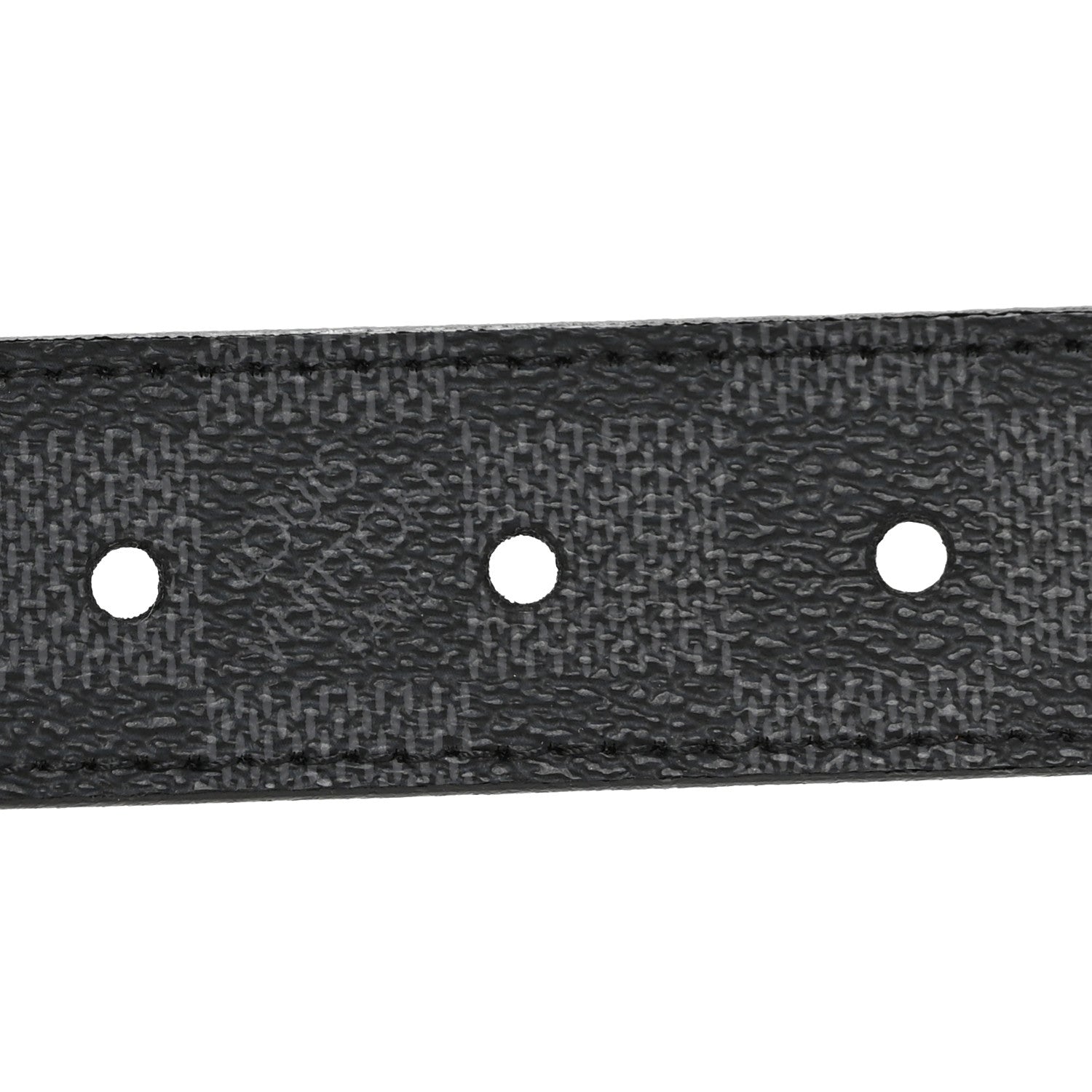 Louis Vuitton Damier Graphite Calfskin Belt 90 36 Black 3 of 8